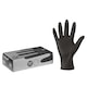 image 2 of Touchguard Black Sensitive Nitrile Gloves - Box of 100 Black | Large