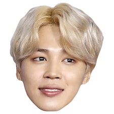 BTS K-Pop Jimin Park Ji-min Cardboard Face Mask