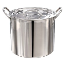 Buckingham Stainless Steel Stock Pot with Lid 24 cm , 9 Litres