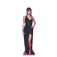 Taylor Black Dress Star Mini Cardboard Cutout 95cm