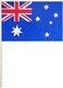 image 1 of Australia Pvc Hand Flag with 40cm Stick