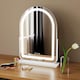 image 1 of HOMCOM LED Vanity Mirror with Lights, 43  59cm Lighted Makeup Mirror with 3 Colour, 360 Degree Rotation, Touch Screen, for Bedroom and Dressing Room, White