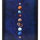 image 3 of Something Different Solar System Framed Print - Blue/Black - One Size One Size