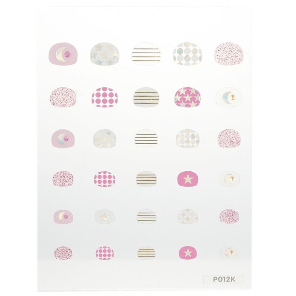 image 1 of Princess Kids Nail Sticker - # P012k - 1pack Multi