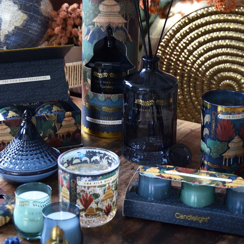 image 1 of The Silk Road Collection Jaisalmer Large Scented Reed Diffuser