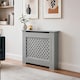 image 2 of Medium Radiator Cover MDF Wooden Home Decorative Modern Design | Grey