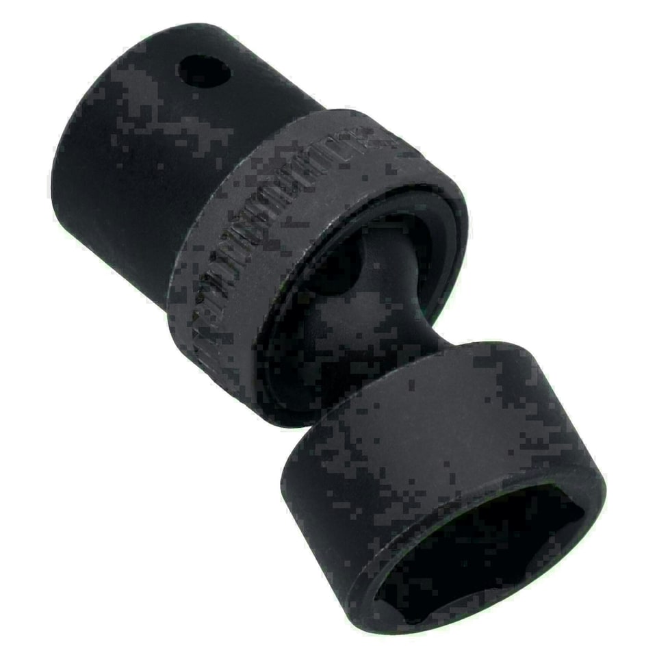 image 1 of 21mm 1/2in Drive Universal Swivel Wobble Metric Impact Shallow Socket 6 Point