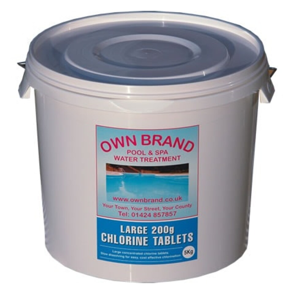 20kg Plastica Chlorine Tablets 200g
