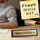image 4 of Wooden Desk Sign - Chaos Coordinator