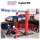 image 2 of Slot Car Garage Pit Scenery Post Lift Blue 1:32 Scale Slot Car Track Scenery Wasp