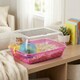 image 2 of Hamster Guinea Pig Pet Animal Terrarium Cage Play Wheel House Hutch Enclosure