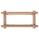 image 1 of Milward Rotating Tapestry Frame - Beech Wood 22x15cm Stitch-On Frame for Needlecraft & Embroidery