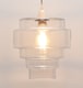 image 2 of Pagazzi Mira Clear Glass Easy-Fit Pendant