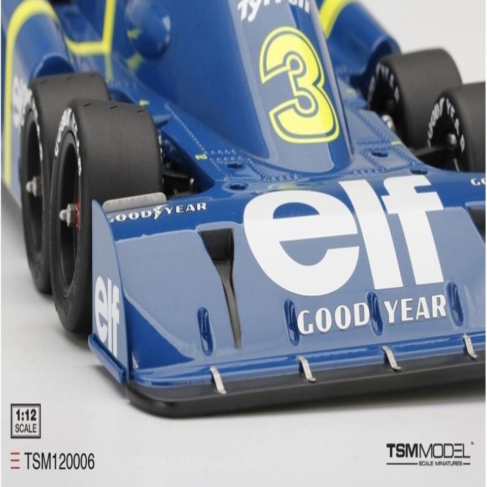 image 1 of Tyrrell P34 No.3 1976 Swedish GP Winner 1:12 Scale TSM TSM120006