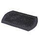 image 1 of Showerdrape Ultra 100% Cotton Charcoal Reversible Bath Mat 800 x 500mm