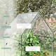 image 4 of Outsunny Tomato Greenhouse with 2 Zipped Doors, Outdoor Green House, Clear