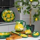 image 5 of Verano Spanish Ceramics Signature Large Jug - 19cm Lemons 1.5L