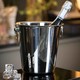 image 5 of Rink Drink Stainless Steel Ice Bucket & Tongs Set - 4 Litre - Silver