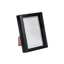 Nicola Spring 5 x 7" Photo Frame - Black - 3D Photo Frame Picture Frame Box Portrait Display Case (20 x 15cm)