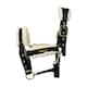 image 1 of Coldstream Langlee Luxury Horse Headcollar and Leadrope - Black - Cob