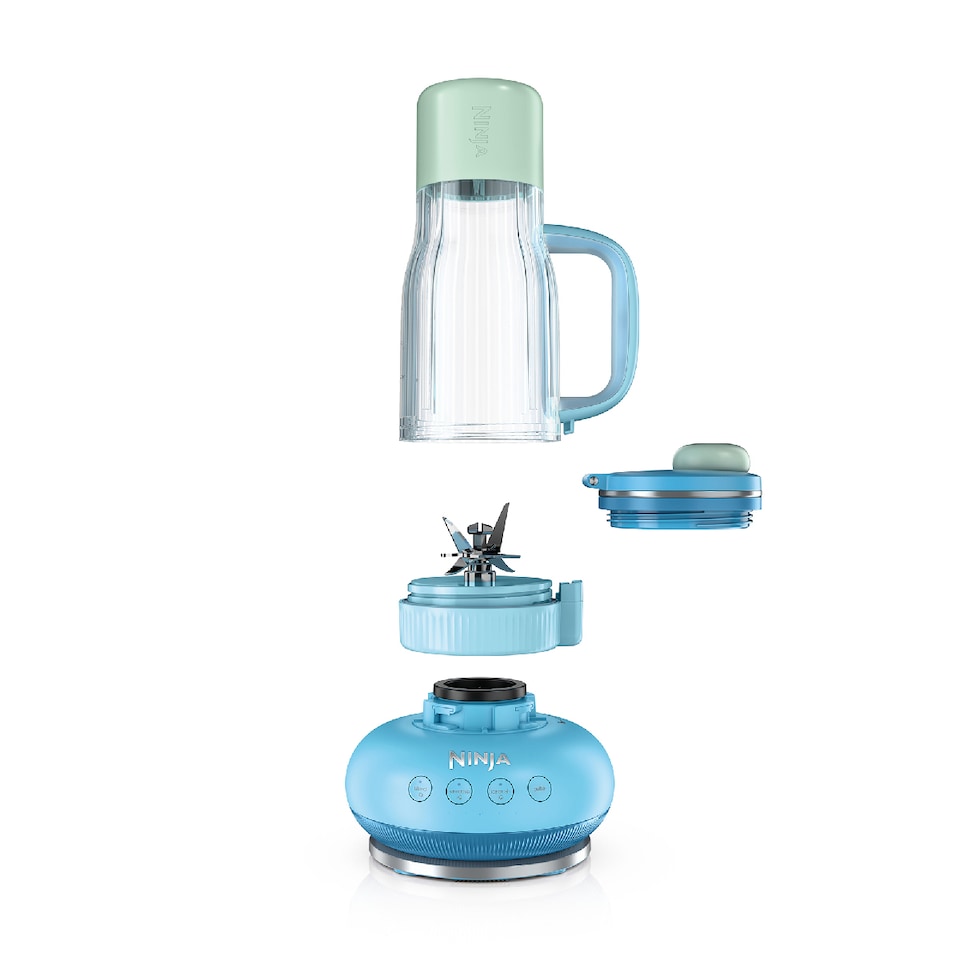 image 1 of Ninja BlendBoss Tumbler Blender Blue Raspberry DB351UKBL | Blue | Blue Raspberry | 1