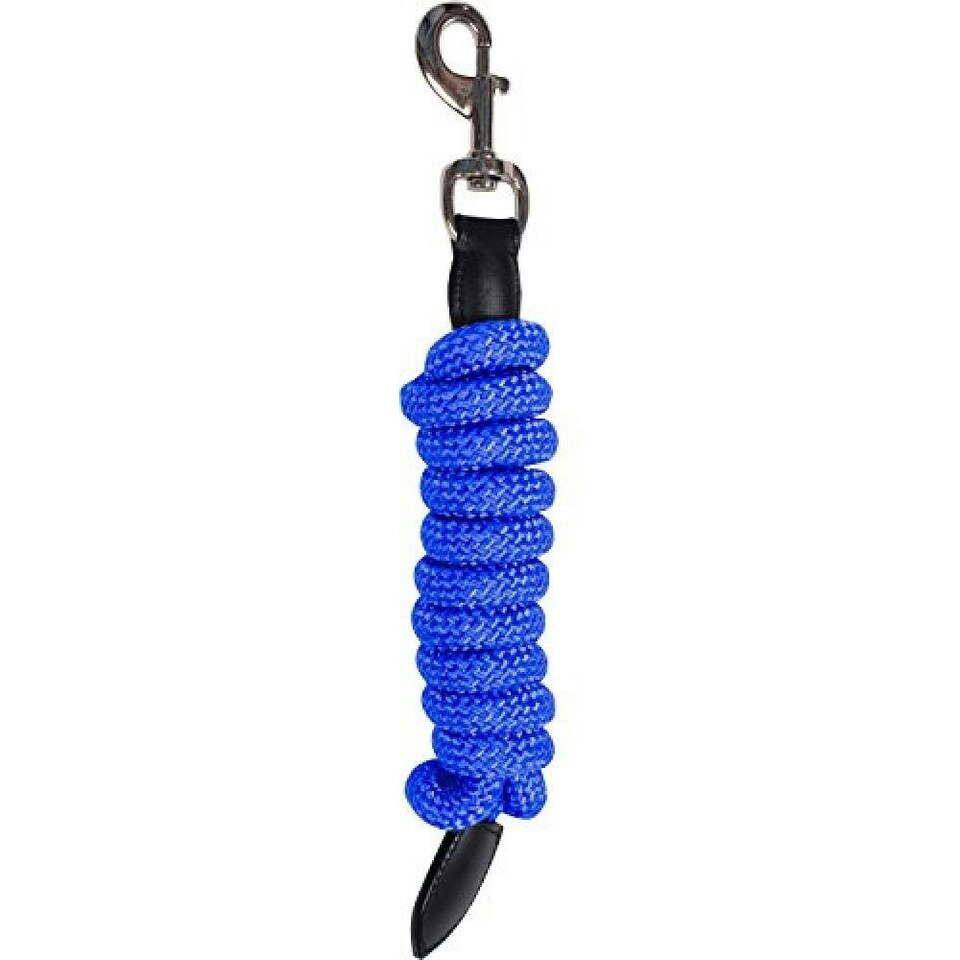 Kincade Leather Lead Rope - Blue - 2m