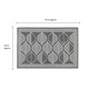 image 4 of JVL Expression Machine Washable Entrance Doormat and Runner Set - Leaves