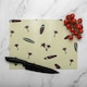 image 2 of Surf Board & Palm Silhouettes Glass Chopping Board | Multi