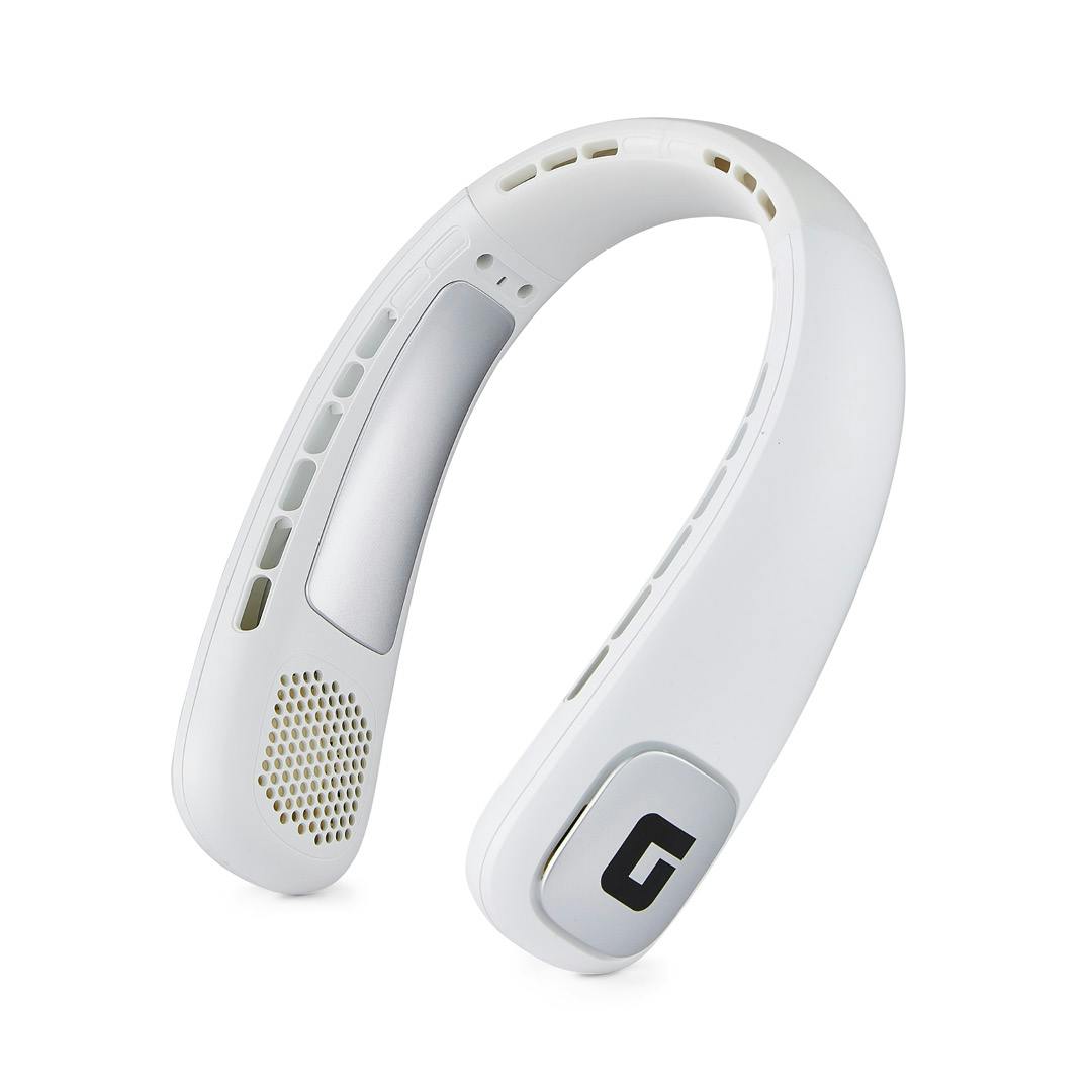 GEEPAS Portable Neck Fan 2000mAh - White