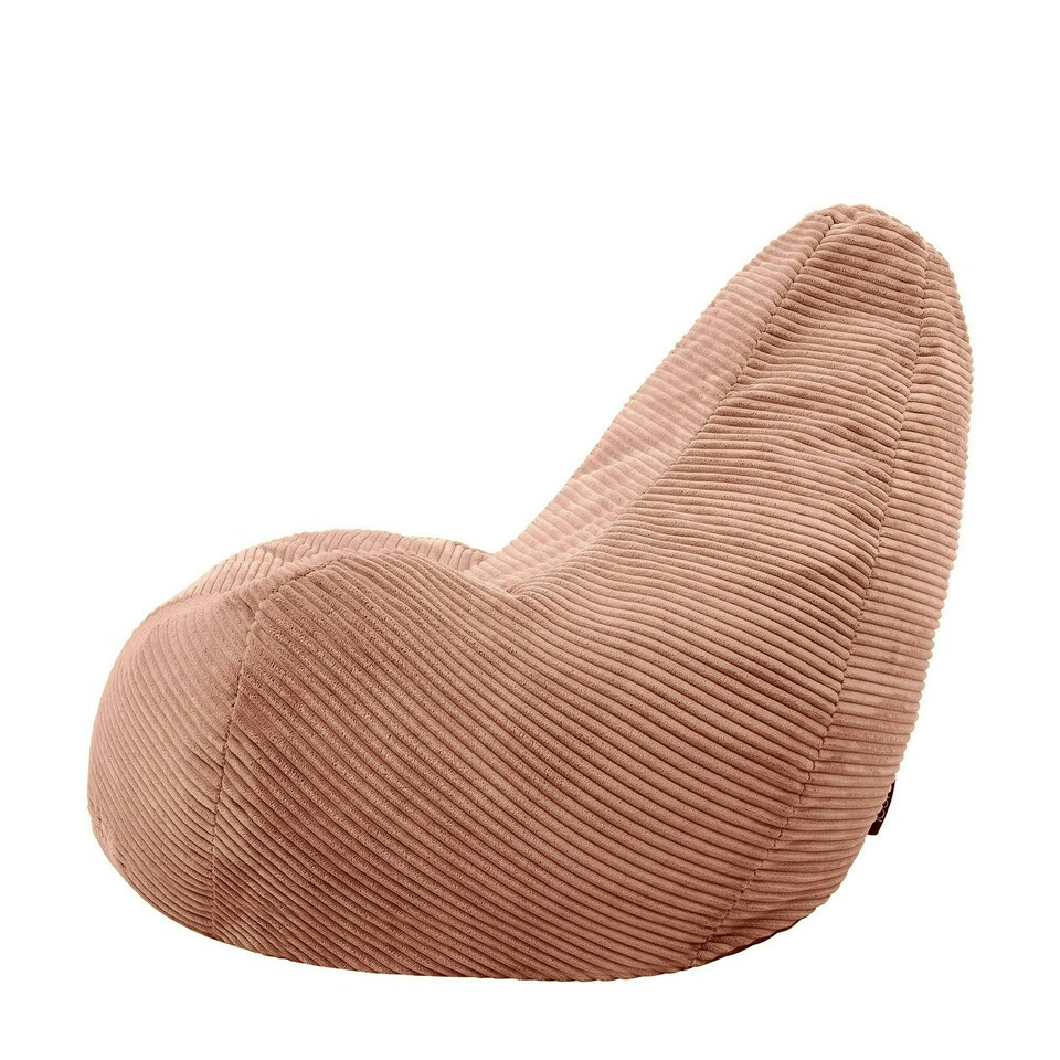 image 1 of icon Dalton Medium Beanbag Corduroy Dawn Pink Pink
