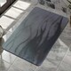 image 5 of Diatomite Stone Bath Mat Grey Absorbent Drying Non Slip Bathstone Bathroom Rug Grey