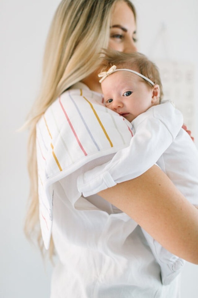 image 1 of Copper Pearl Premium Burp Cloths Olive 3Pk