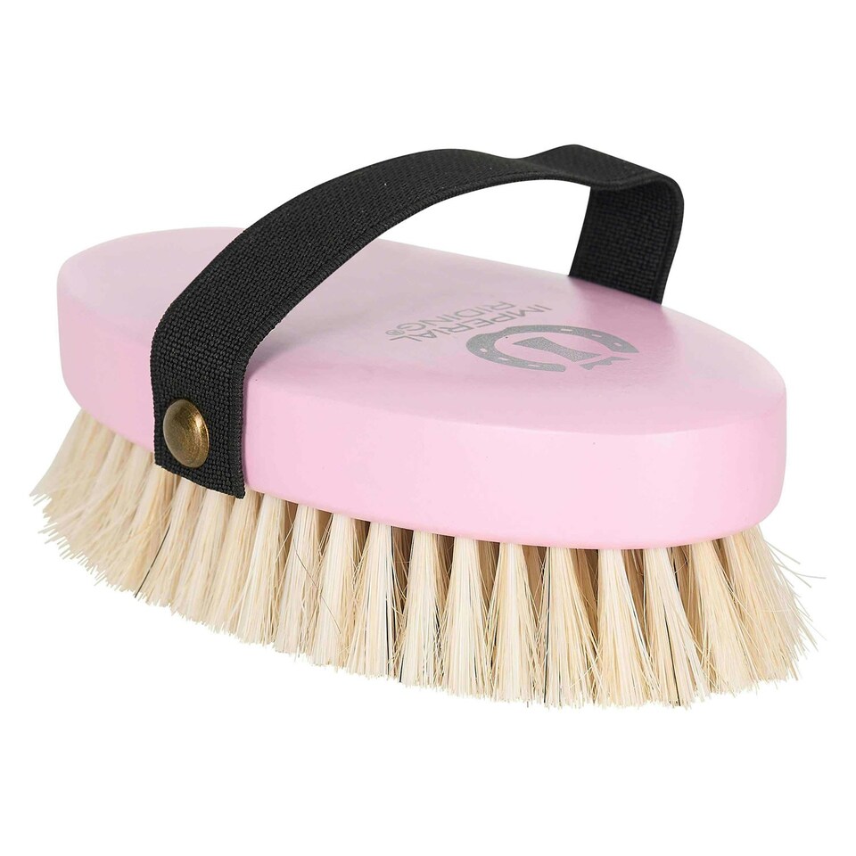 Imperial Riding Logo Horse Brush - Rose - One Size