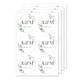 image 6 of Personalised Botanical Initial Sticker Set
