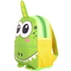 image 3 of Lorenz Childrens 3D Novelty Cartoon Travel Animal Back Pack Rucksack | Green | Dinosaur