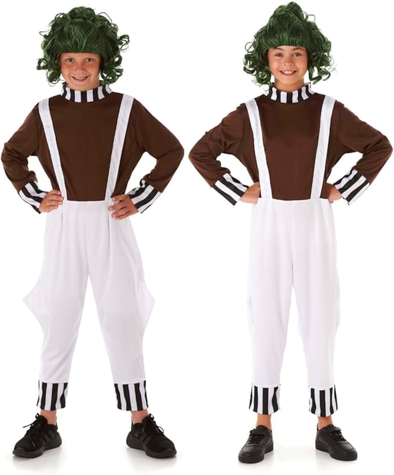 Boys Factory Worker Fancy Dress Costume Character Girls Childs (10-12 Years)