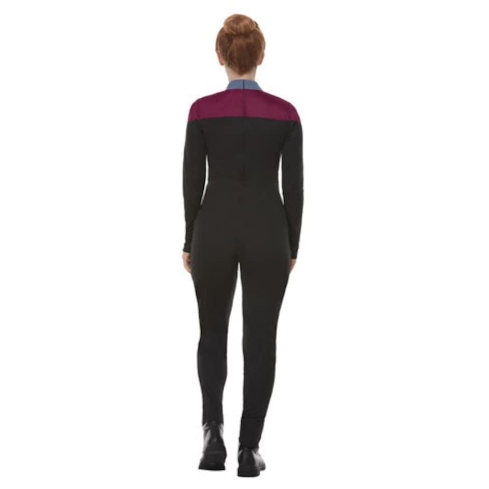 image 1 of Command Uniform Star Trek Voyager Fancy Dress Costume Ladies Extra Small - UK 4-6 Multi | 4