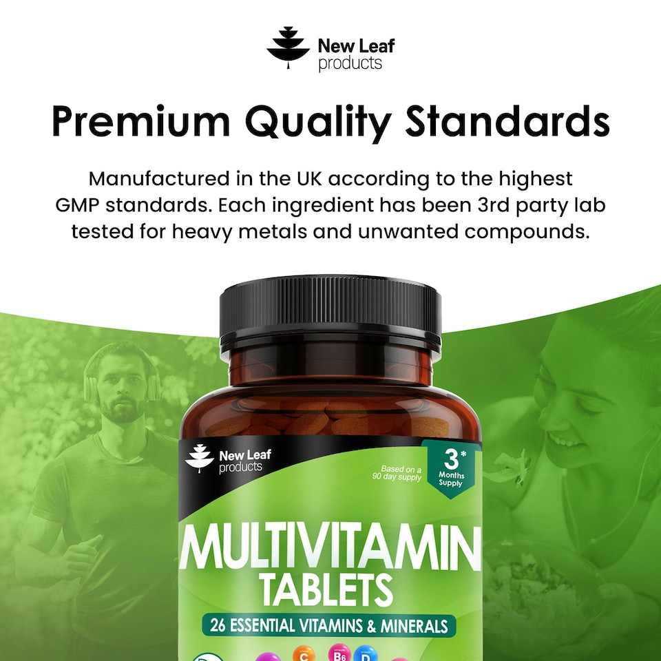 image 1 of Multivitamin Supplements  - 23 High Strength Vegan Vitamins