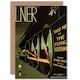 image 1 of Travel Lner Railway Flying Scotsman Uk Goodbye Card