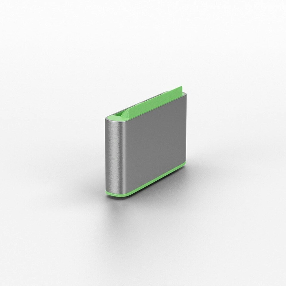 image 1 of USB-C Port Blocker Extra Lock Pack, Green (10x Locks)