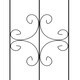 image 8 of Outsunny Set of 4 Metal Trellis for Climbing Plants, Arrow Design | Black | Black | 50W x 180Hcm