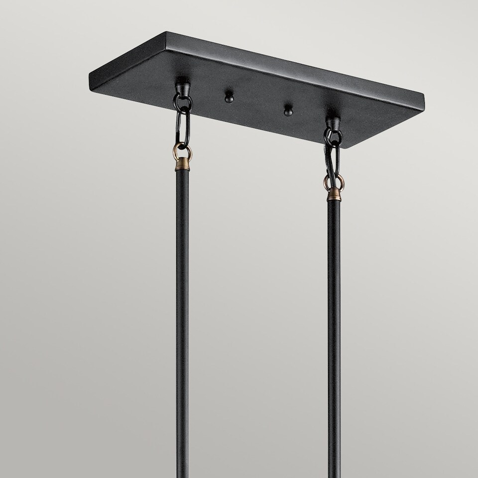 image 1 of Imahn 5 Light Ceiling Chandelier Pendant Bar Light Black, Natural Brass, E27