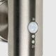 image 2 of ValueLights Wharf Outdoor PIR Sensor Stainless Steel Wall Light Lantern & Cool White LED Bulb