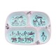 image 1 of Tyrrell Katz Horse Divided Plate - Pink/White/Blue - One Size