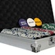 image 5 of Poker Set - 300 Piece Complete With Casino Style Case