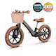 image 1 of Allis Lumi Balance Bike for 2 Year Olds with Basket & Bell - Black | Black | 12" Balance Bike | 1