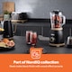 image 9 of GEEPAS NordiQ 1.5L 2-in-1 Food Jug Blender, 800W Black