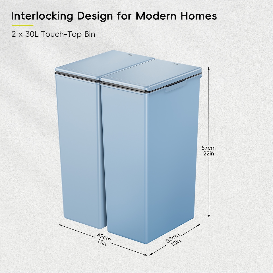 image 1 of Morandi Touch Twin Pack 30L 2x TB | Blue | Titanium Blue | 30L