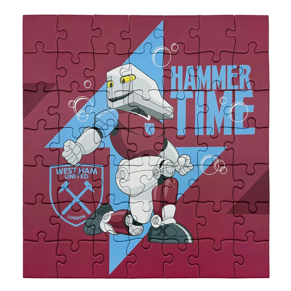 image 1 of West Ham United FC Jigsaw Puzzle | Red | Claret/Blue | 1