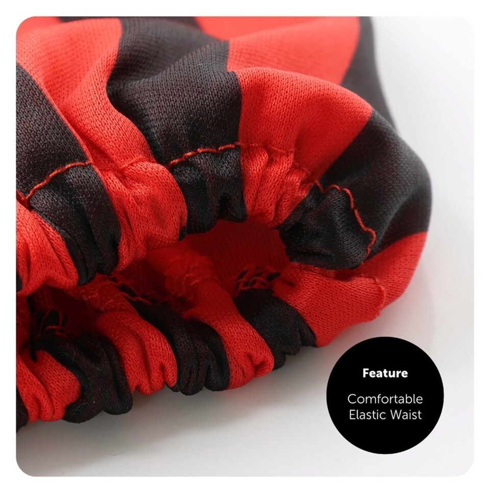 image 1 of Crazy Cat Costume Set with Thin Fluffy Tail Black | S